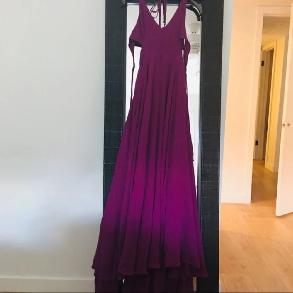 Free People Lille Maxi Dress in Purple - Picture 3 of 6